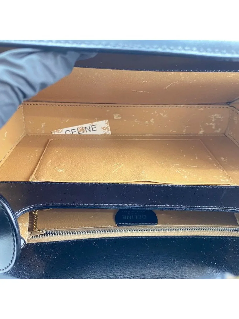 Celine Handbag Ganchini Black